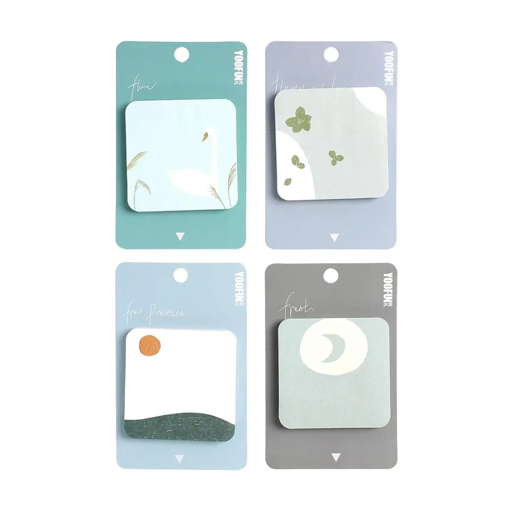 Стикеры для записей 75 листов креативные милые Мультяшные супертолстые