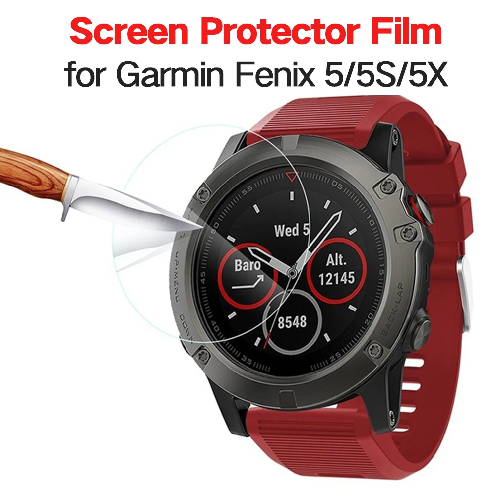 3 шт. для Garmin Fenix 5 Premium закаленное стекло Ультрапрозрачная защитная пленка