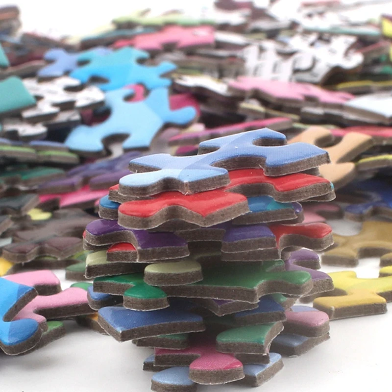 

Paperboard Puzzle DIY Wall Dcor Cartoon Animal Puzzle Jigsaw 3D Puzzle Playgame