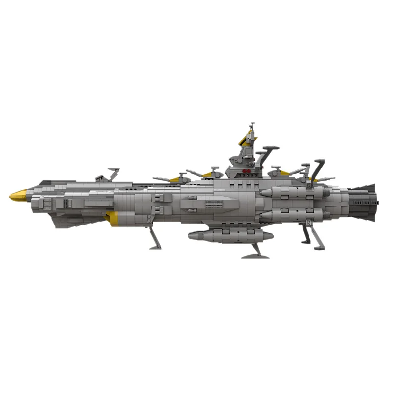

MOC Battleship Andromeda Movie Series Battle Space Wars Model Building Blocks Bricks Toy Toys For Kids Gift