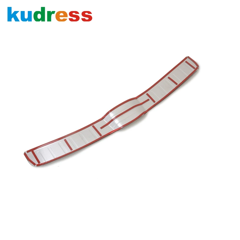 Наружная крышка багажника из нержавеющей стали для Mazda 2 Demio DJ 2014 2015 2016 2017 2018