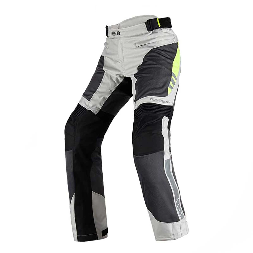 MB-P17 gray pants MOTOBOY мотоциклетная куртка летние дышащие костюмы для мотогонок светоотражающий, для мотокросса куртка Костюмы в Китае(стандарты CE, защитный Шестерни - Цвет: MB-P17 gray pants