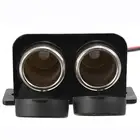 Водонепроницаемый двухсторонний прикуриватель, 1 шт., 12 В, для мотоцикла, лодки, мотоцикла, аксессуары для автомобиля