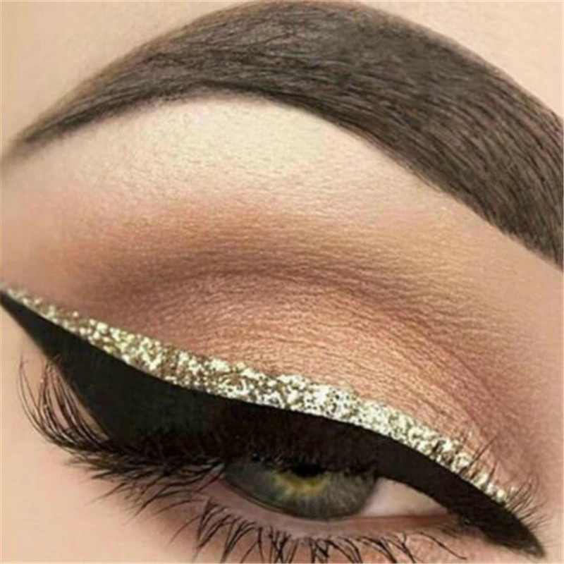 8 цветов блестящая жидкая подводка для глаз водостойкая стойкая Мерцающая