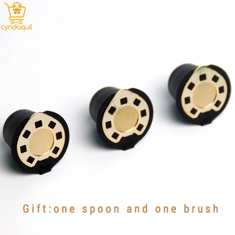 

Reusable Coffee Capsules Filter Cup Thermo Cup for Coffee Machines and Coffee Machines Filters V60 Stainless Steel Cafe Filter