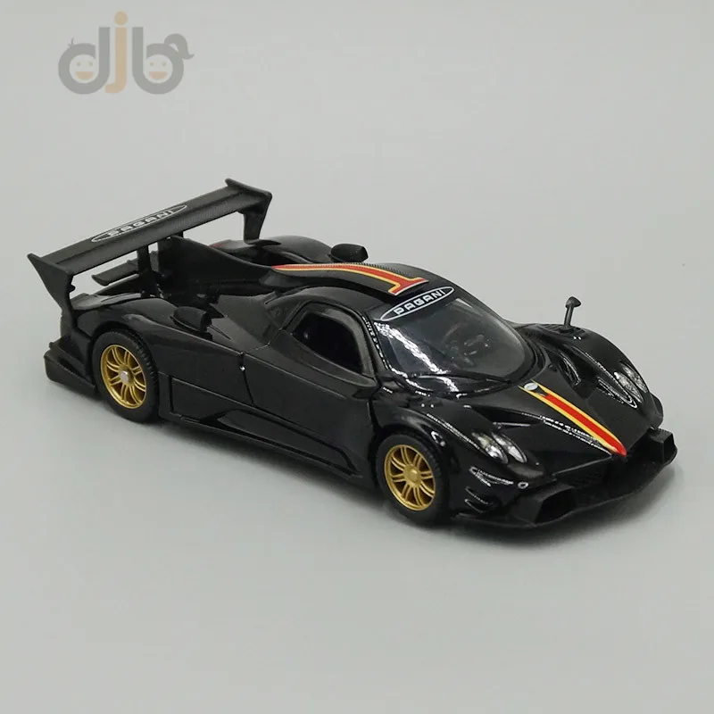 1:32 литья под давлением модель игрушки F Pagani Zonda гоночный автомобиль со звуком и