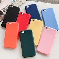 for iphone 5 5s se 6 6s 7 8 plus x xs xr xs max 11 12 pro max mini matte colorful pastel candy soft case phone back cover shell