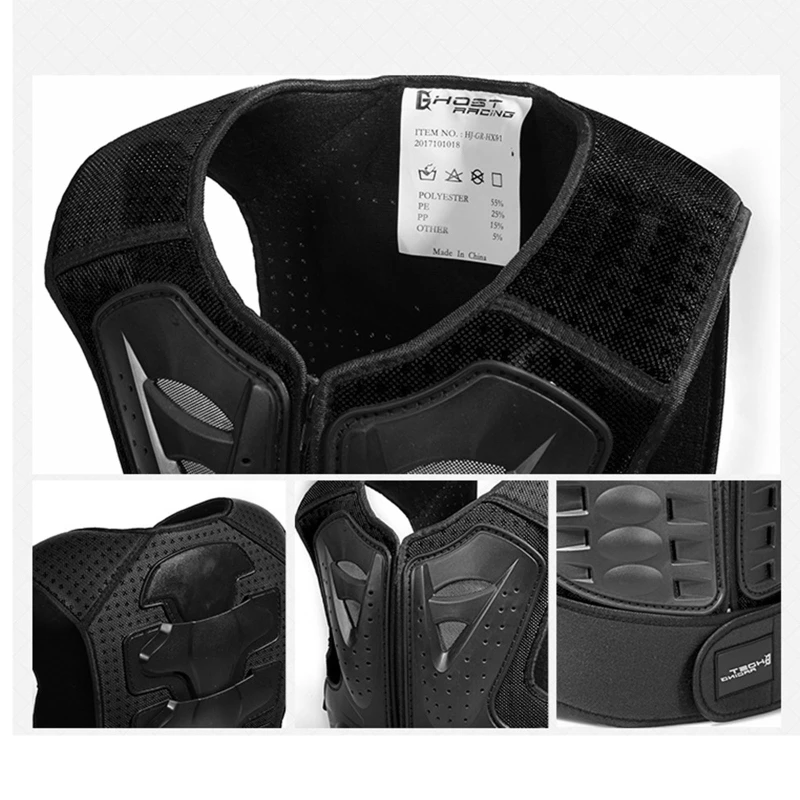 

Kids Motorcycle Motorbike Full Body Armor Protective Gear Chest Back Protector Elbow Knee Protection Pads for Motocross Racing