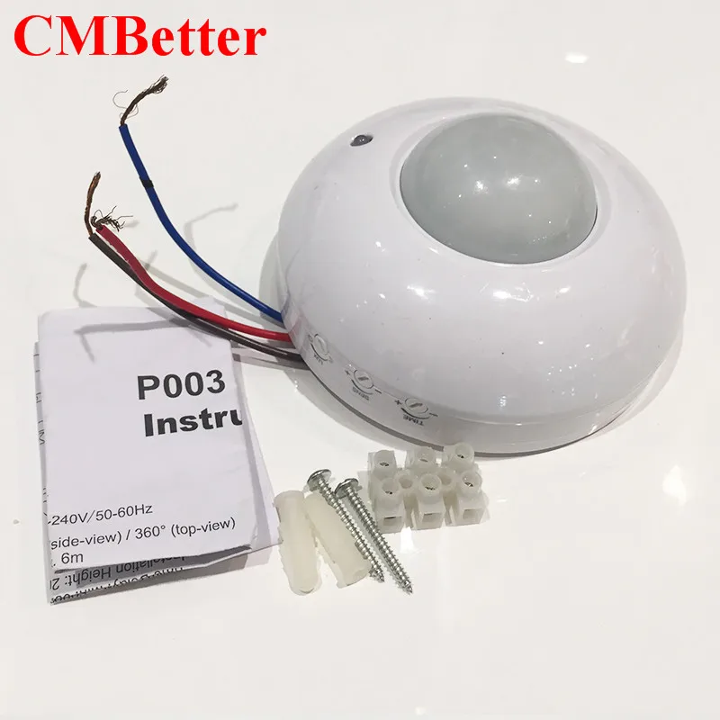 Новое поступление светодиодный датчик движения 12 В 220 Автоматический