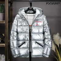 mens coat coat for students short section dirt resistant bright surface padded coat couple clothing bread clothing men%e2%80%98s trend