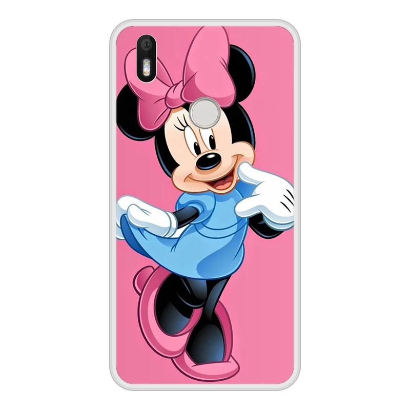Phone Case for BQ Aquaris X Pro Soft Silicone TPU Mickey Minnie Patterned Painted Cases In Stock |
