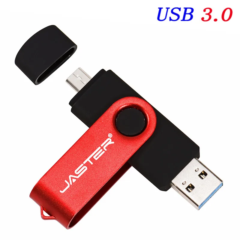 JASTER высокоскоростной флеш-накопитель USB3.0 OTG флеш-накопитель 128 Гб 64 Гб Usb Флешка 32 Гб 256 ГБ флеш-накопитель для Android смартфонов/ПК - Цвет: C
