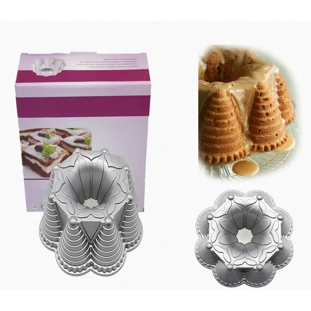 Модная Алюминиевая антипригарная форма сделай сам для торта формы выпечки
