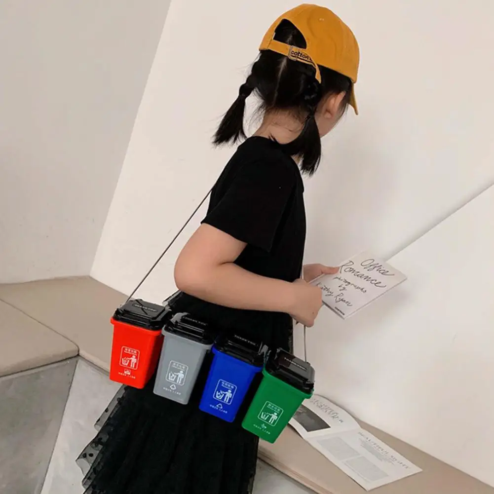 Модная забавная сумка на плечо для мусора сортировка сумки мессенджеры четыре