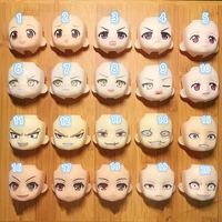 gsc clay man replacement face ob11 doll flowerhead clay doll face doll accessories