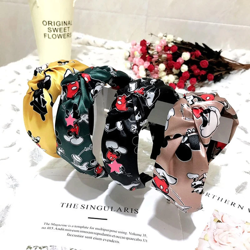 Повязка на голову с бантом из мультфильма Микки Мауса |