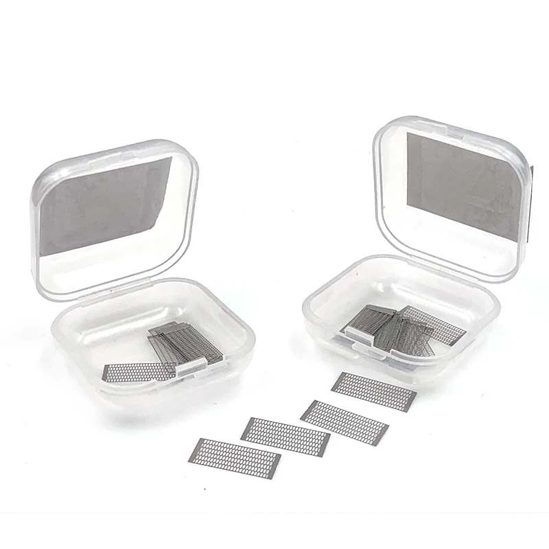 10 шт./кор. Kylin M Mesh предварительно оборудованная катушка катушки KA1 SS316 NI80 Style Coil Wire