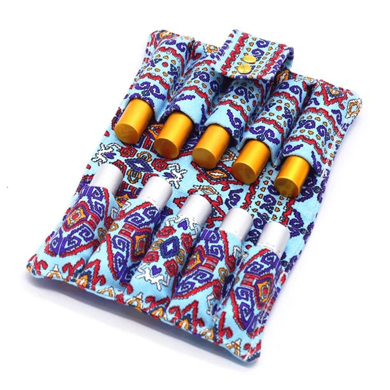 Модная посылка для хранения эфирных масел 10 мл на холсте сумка чехол переноски