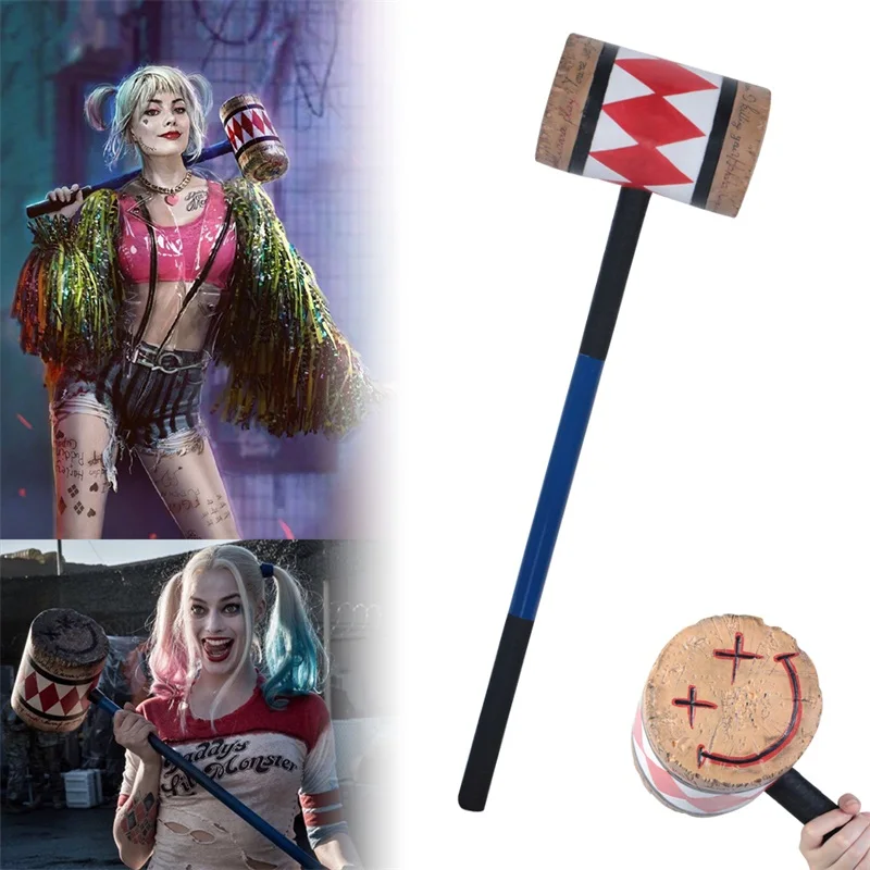 Лидер продаж новинка костюмы Harley Quinn Hammer для косплея реквизит модель