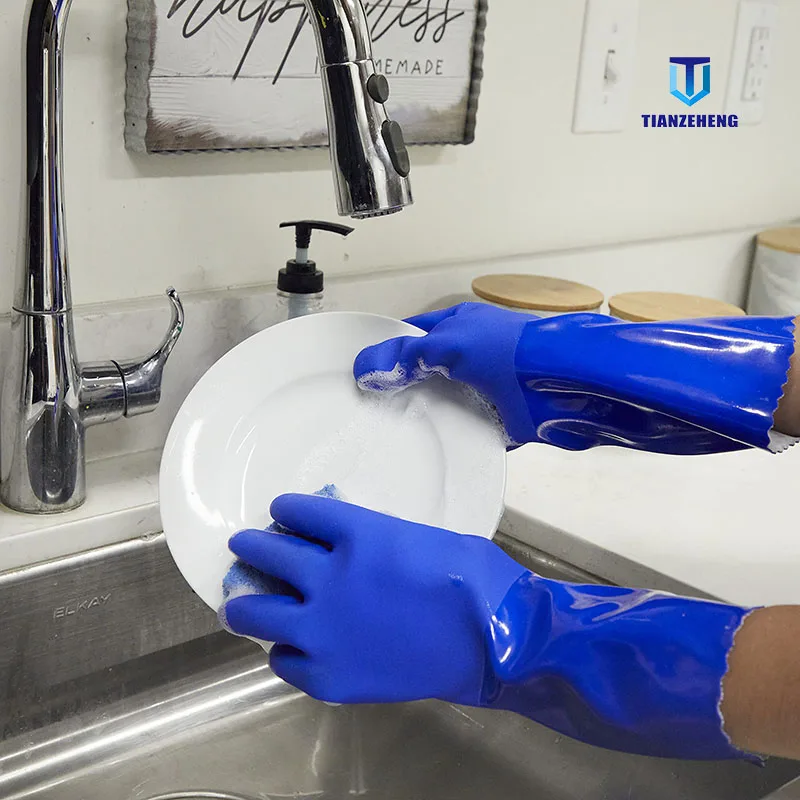 2 пары/партия длинные перчатки для мытья посуды | Дом и сад