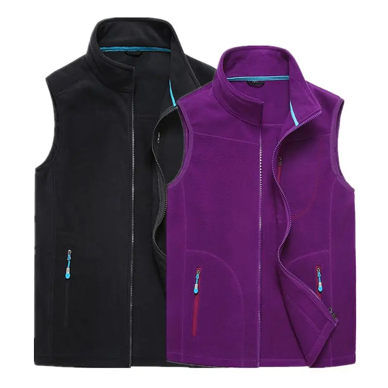 Men And Women Vest Autumn/Winter Warm Fleece Outerwear Coat Outdoor Sports Causal Sleeveless Jacket Male Female Waistcoat CYF191 | Спорт и