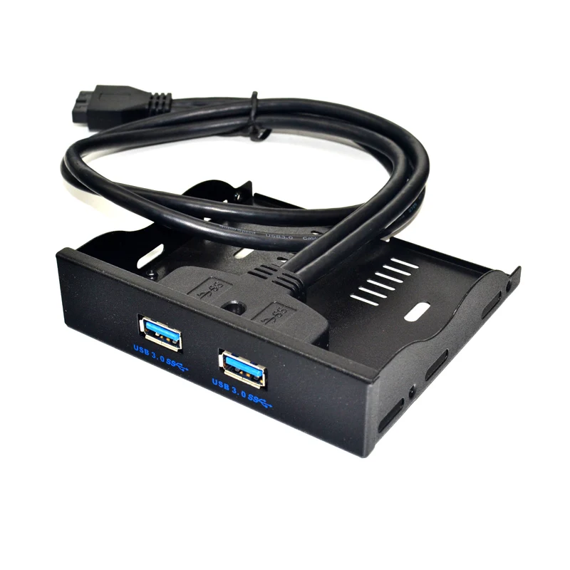 Qиндийский 20 контактный 2 порта USB 3 0 передняя панель 5 дюйма концентратор