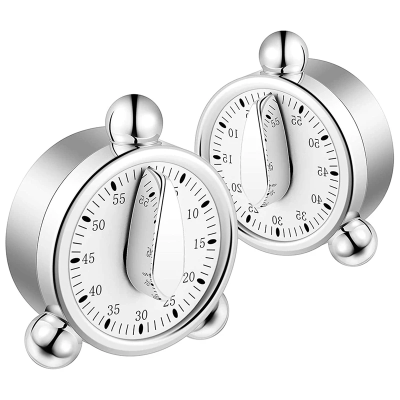 Кухонные Таймеры обратного отсчета, 2 шт., таймер с громким будильником, подставка для готовки, классная комната, ванная комната, учителя, дет...
