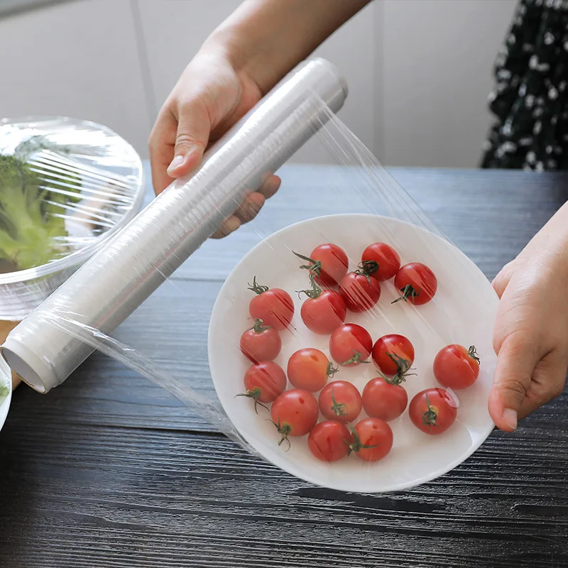 

Disposable Plastic Wrap Cover For Household Refrigerator Food Anti-Odor Preservative Cover Dust-Proof Plastic Preservative