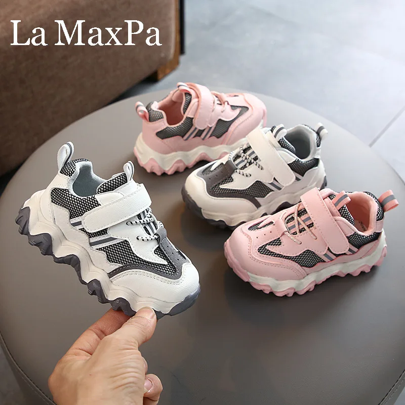 

Size 21-30 Kid Shoes Children Boys Girls Running Sneakers Sport Tenis Infantil Basket Footwear Lightweight Breathable Antiskid