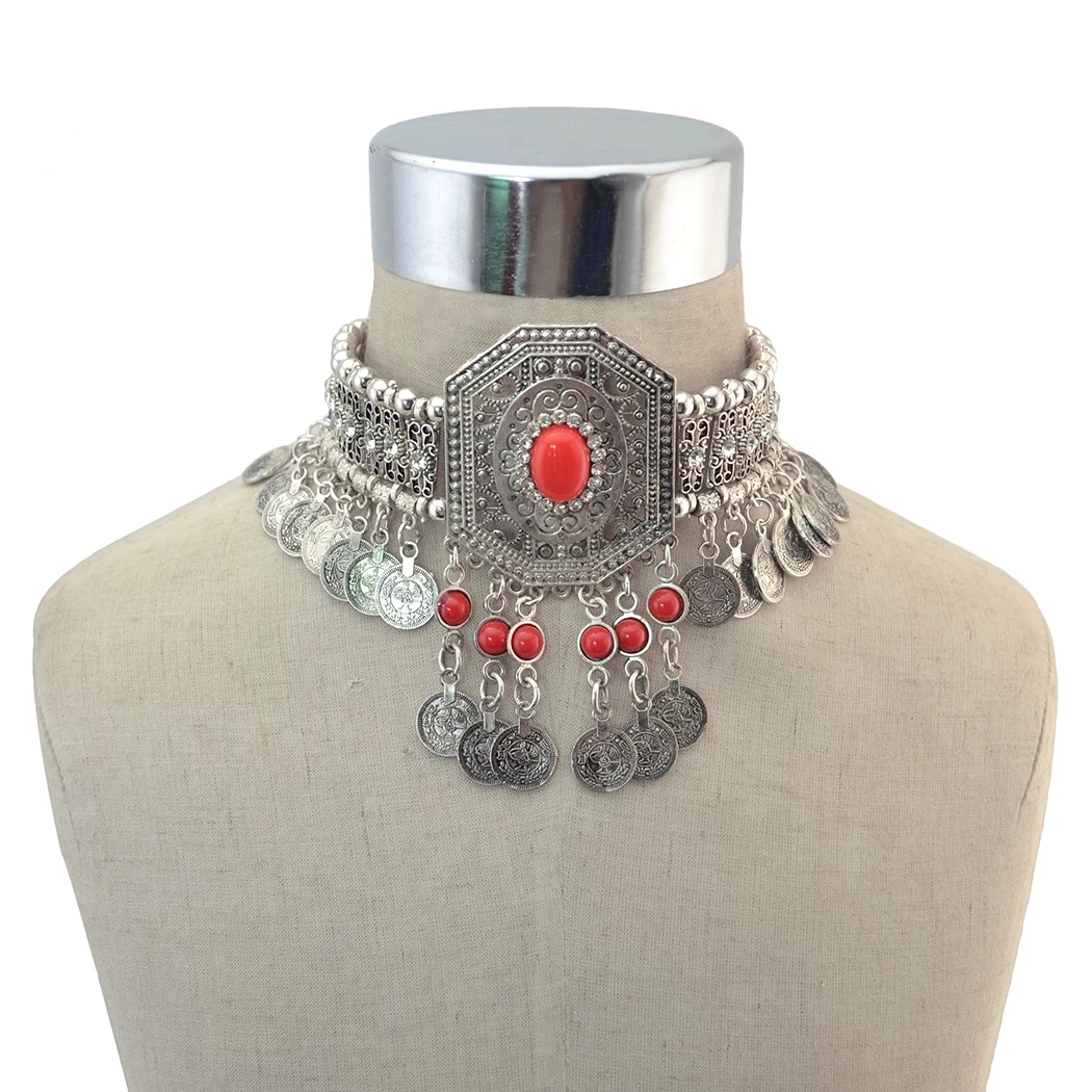 Турецкие этнические каплевидные серьги Jhumka индийские большие ожерелье чокер для