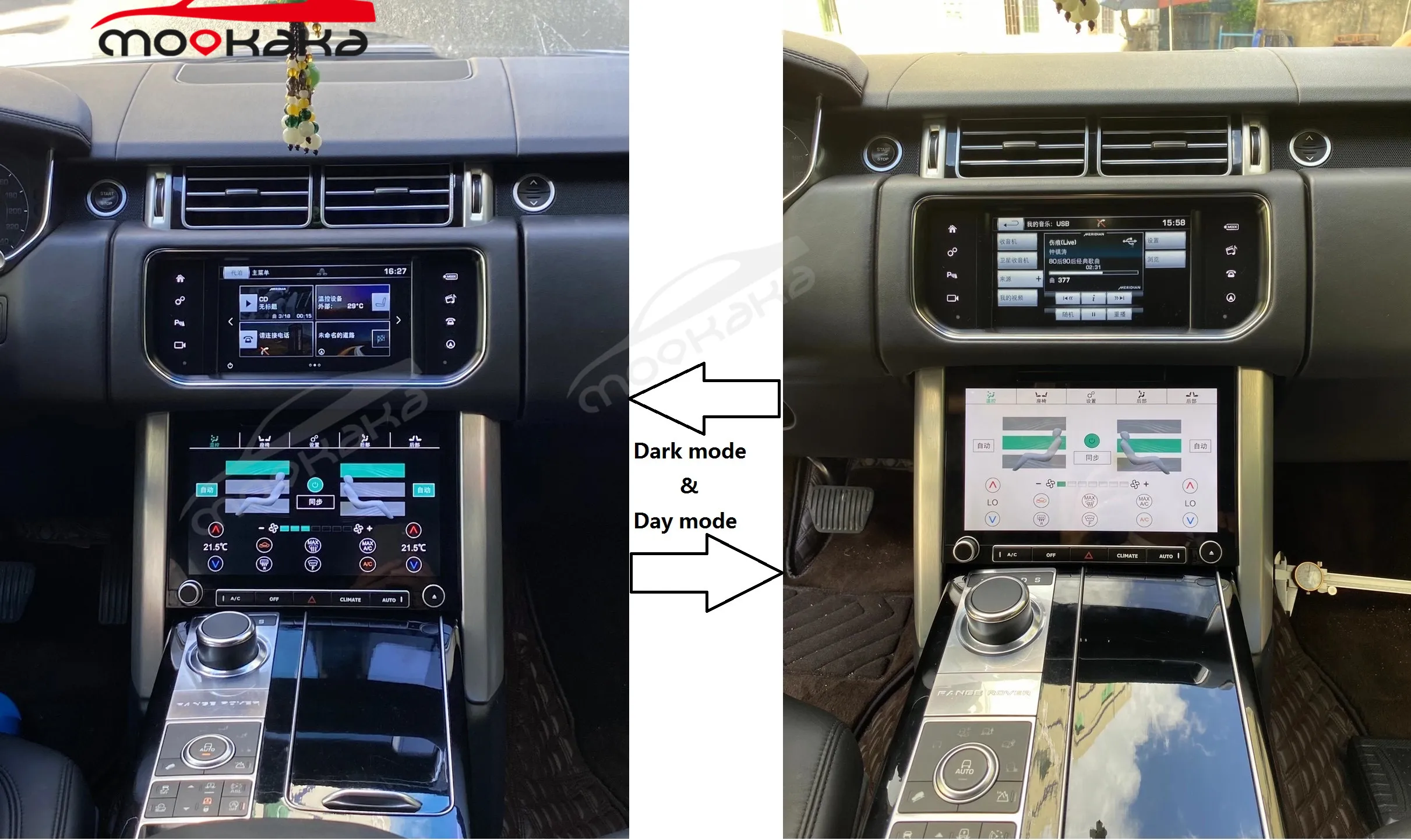 10inch Car Climate Control LCD Board For Land Rover Range Rover Sport Vogue SVA LWB (L405) 2012 - 2018 Air Conditioner AV Panel