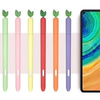 thickened colorful silicone pencil case for samsung galaxy tab s6 lite tablet pencil non slip protective cover for galaxy tab s7