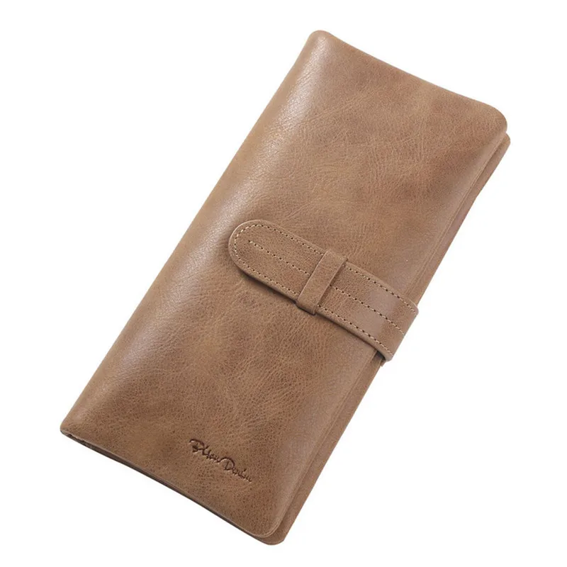 W4401 Khaki BISON DENIM мужской бумажник из натуральной кожи, классический длинный клатч, кошелек с отделением для монет, на молнии, кошелек для телефона, Роскошный кошелек для мужчин - Цвет: W4401 Khaki