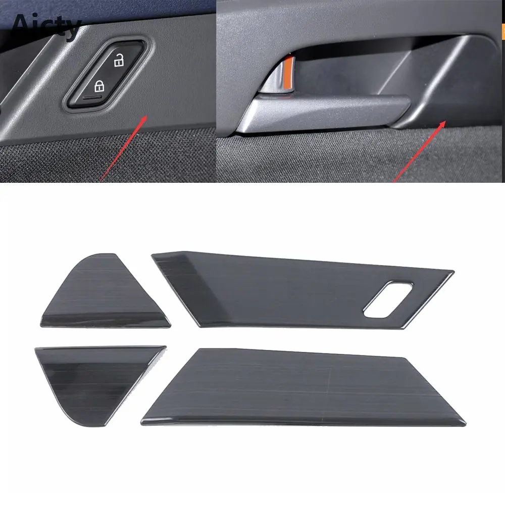 

For Mazda CX30 CX-30 2020 2021 Interior Inner Door Handle Bowl Cover Trims Frame Door Bowl Sticker Panel Car Accessories