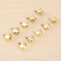 50pcs gold upholstery nail furniture sofa door decorative tack stud pushpin for jewelry chest wooden box gift case 1526mm