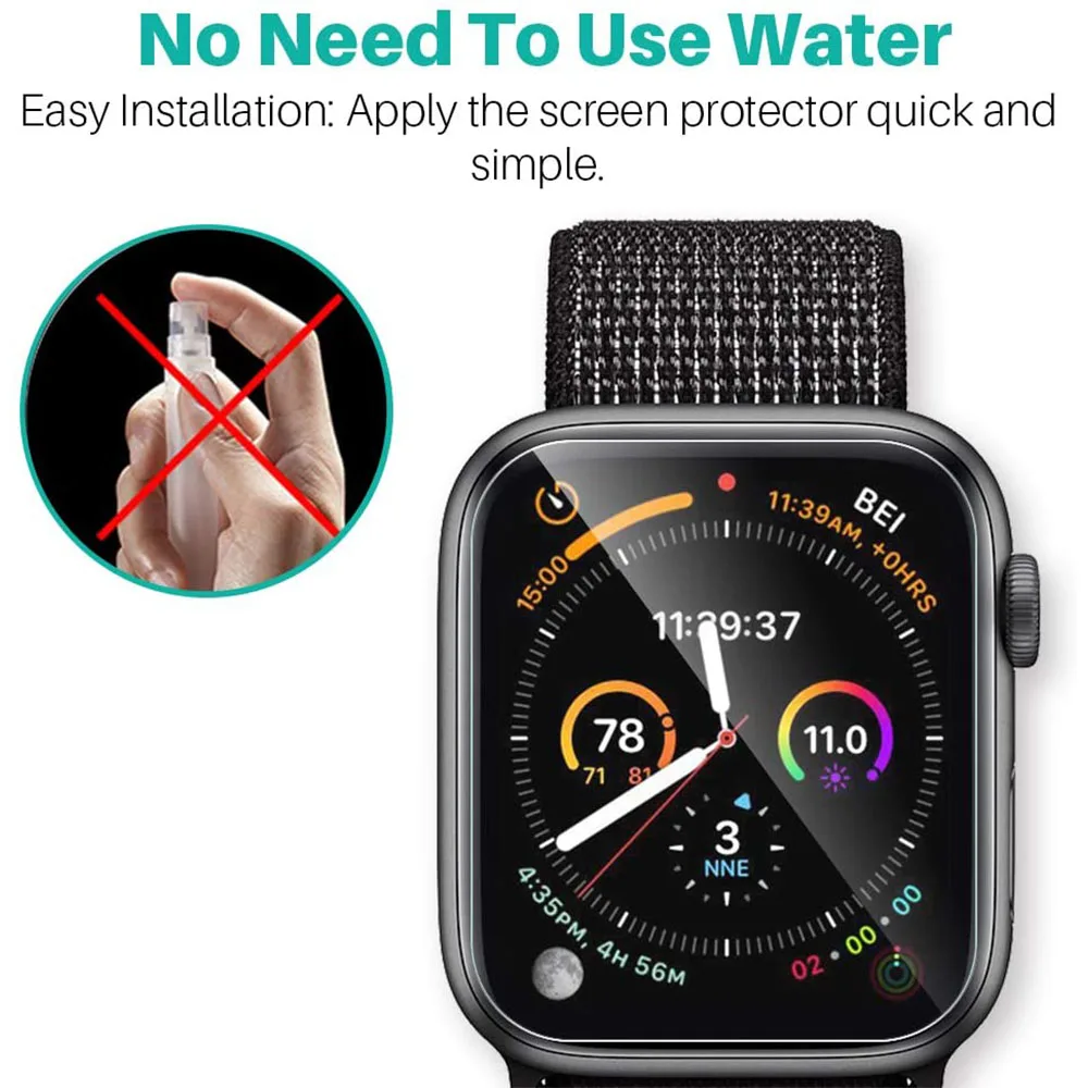 Защитная пленка для Apple Watch Series 6 5 4 3 2 1 44 мм 40 42 38 мм|Защита экрана часов| |