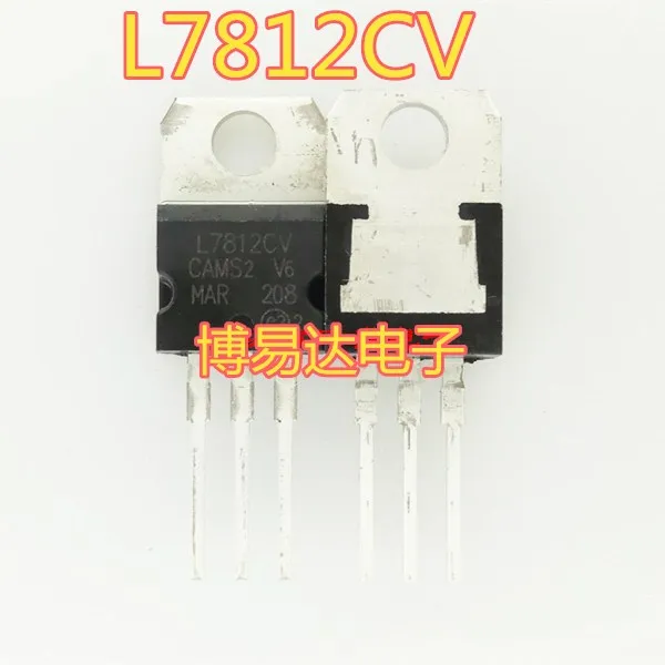

50PCS/LOT L7812CV 1.5A +12V TO-220 LM7812