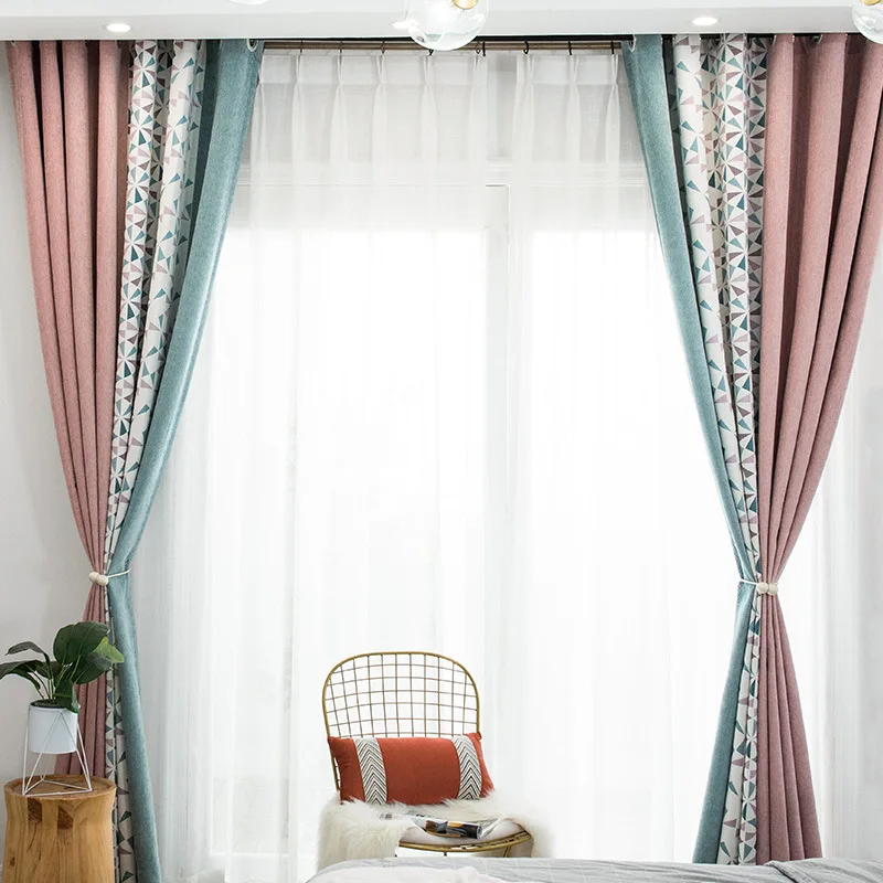 Простые современные роскошные шенилловые Жаккардовые цветные столкновения и