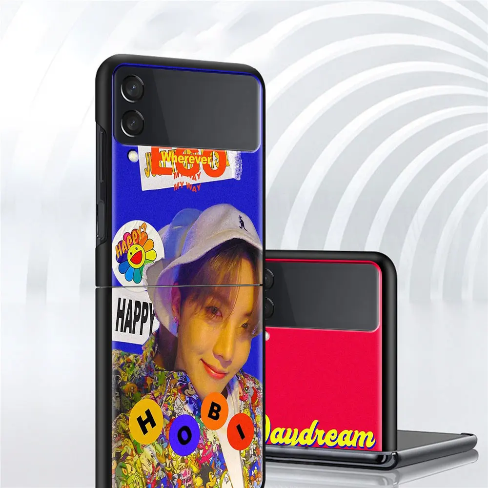 Чехол Bangtan Boys Hope World для Samsung Galaxy Z Flip3 задняя крышка Flip 3 5G 6 7 дюйма чехол смартфона