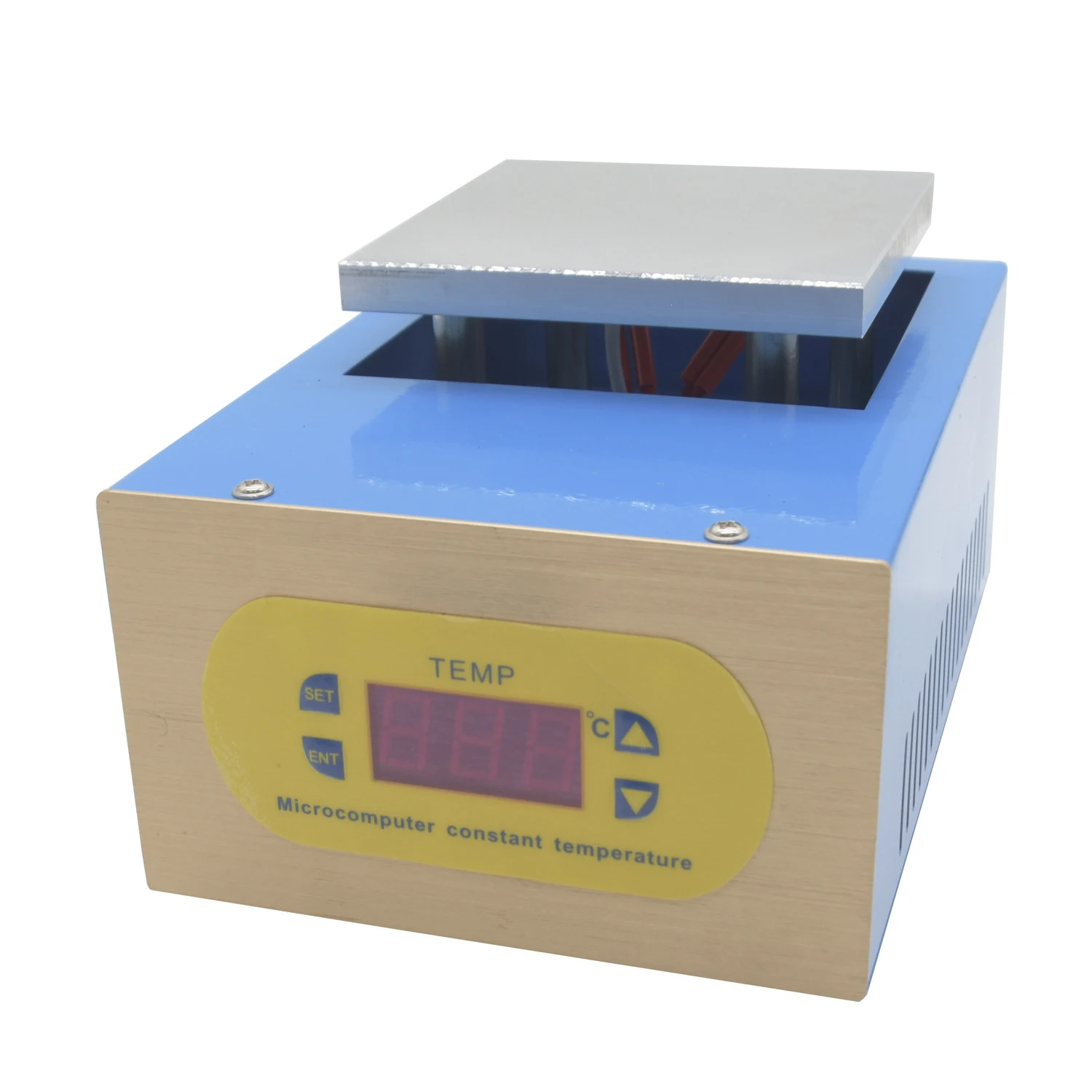 Thermostatic digital display heating platform BOZAN 1010  high quality aluminum substrate preheating platform adjustable  550W