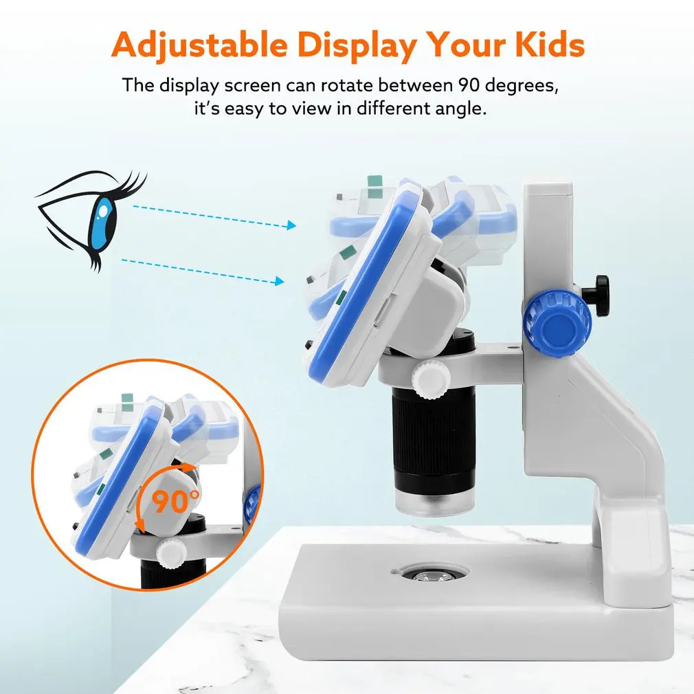 

New High Definition Large Screen Industrial Maintenance Digital Microscope Adjustable LCD Display 1080P Scope Soldering Tool