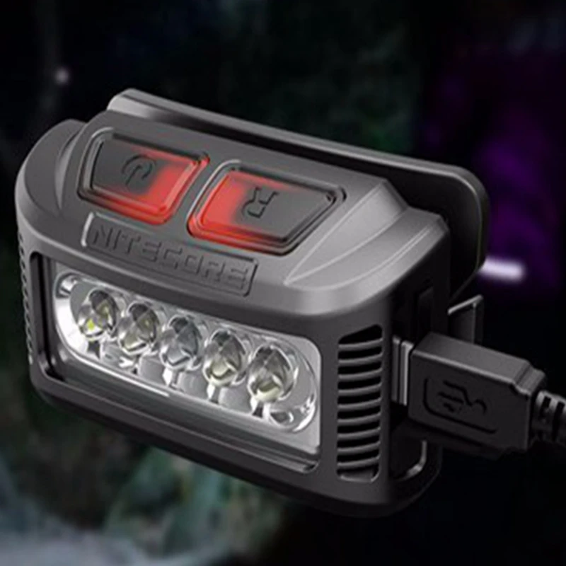 NITECORE NU10 легкая Встроенная перезаряжаемая батарея Высокая производительность 160