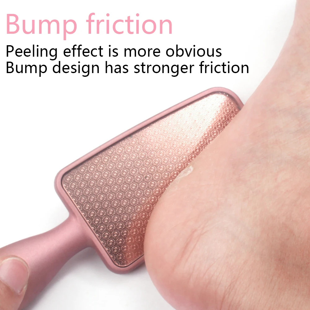 

Home Pedicure Tool Glass Heel Professional Cuticle Scrubber Rasp Foot File Grinding Salon Callus Remover Portable Dead Skin