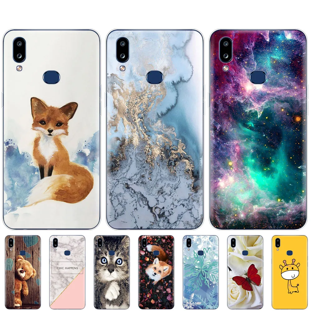 Чехол для Samsung A10S мягкий силиконовый чехол-накладка Galaxy бампер coque GalaxyA10S A 10S A107F