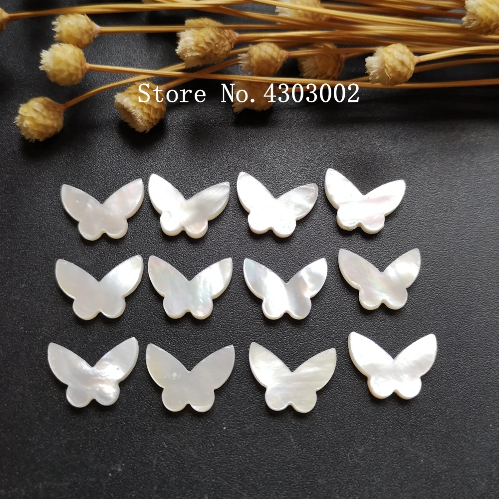 50 шт./лот натуральная бабочка перламутровая раковина для ювелирных изделий