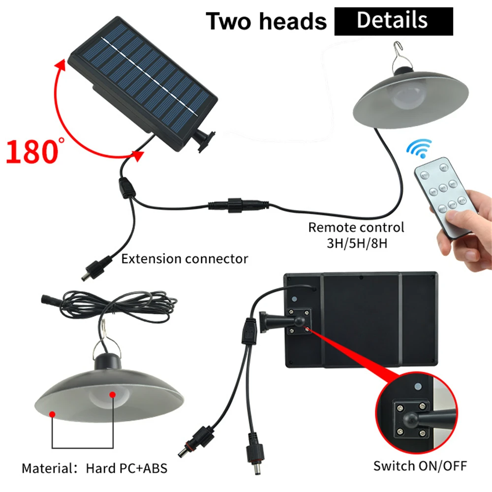

Retro Lampshade Solar Pendant Chandelier solar Light Human Body Wall Light Outdoor Waterproof Street Path Home Garden Energy Sav