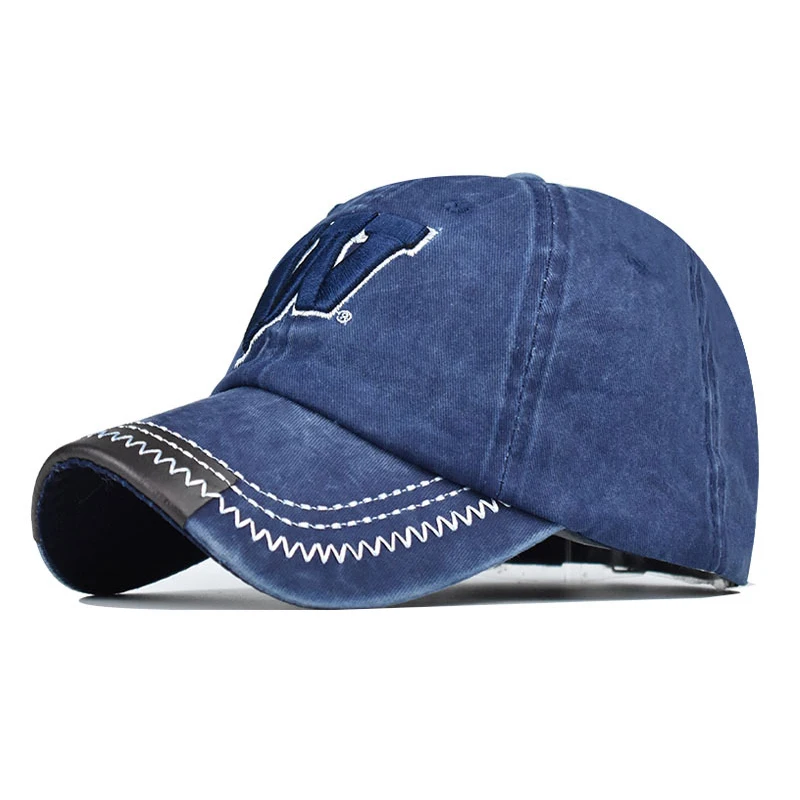 Мужская хлопковая бейсболка с буквенным принтом повседневная Кепка гусиным