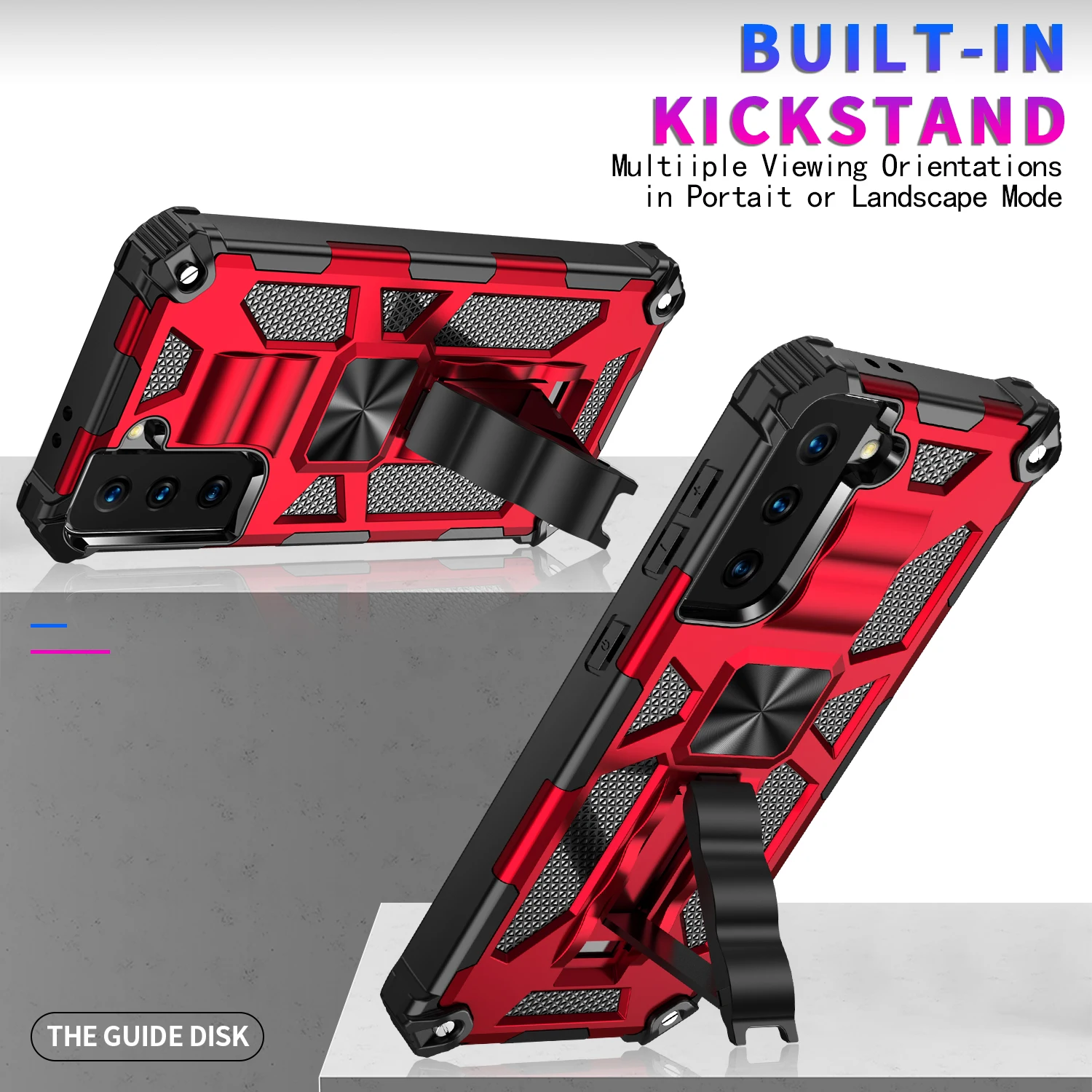 

Fashion Shockproof Phone Case for Samsung Galaxy A03S A82 A22 A72 A32 A42 A12 S21 Ultra A02S Fundas Bracket Slim Fit Back Cover