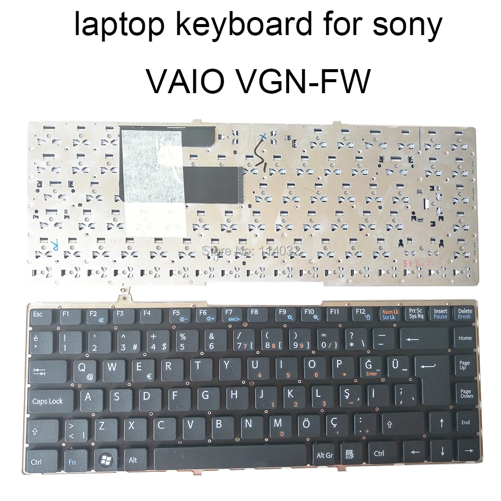 Сменные клавиатуры для Sony VAIO VGN FW VGNFW SP Spanish ES TR Turkey без рамки аксессуары новая