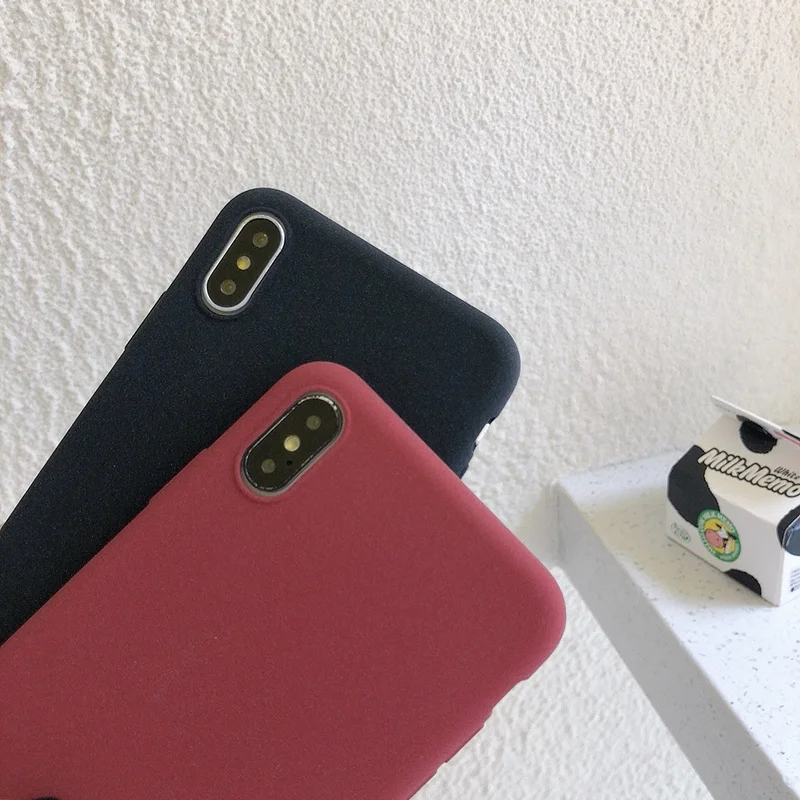 Thin Sandstone Phone Case for Samsung Galaxy S8 S9 S10 E Plus Note 8 9 10 Pro A10 A20 A30 A40 A50 A70 A80 A90 Matte Soft Cover |